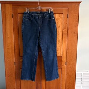 Talbots Dark Blue Boot Cut Jeans